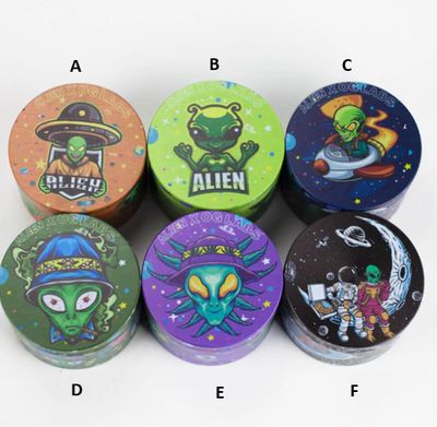 Alien Grinder 4pc 63mm