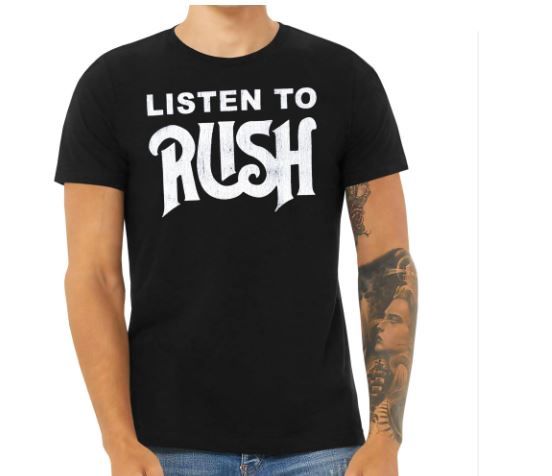 Rush – RP, Style: Listen To Rush, Size: Small