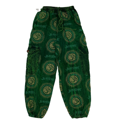 TH Stonewash Patchwork Cargo Pants