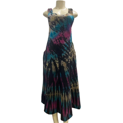 TH Tie-Dye Elastic Dress