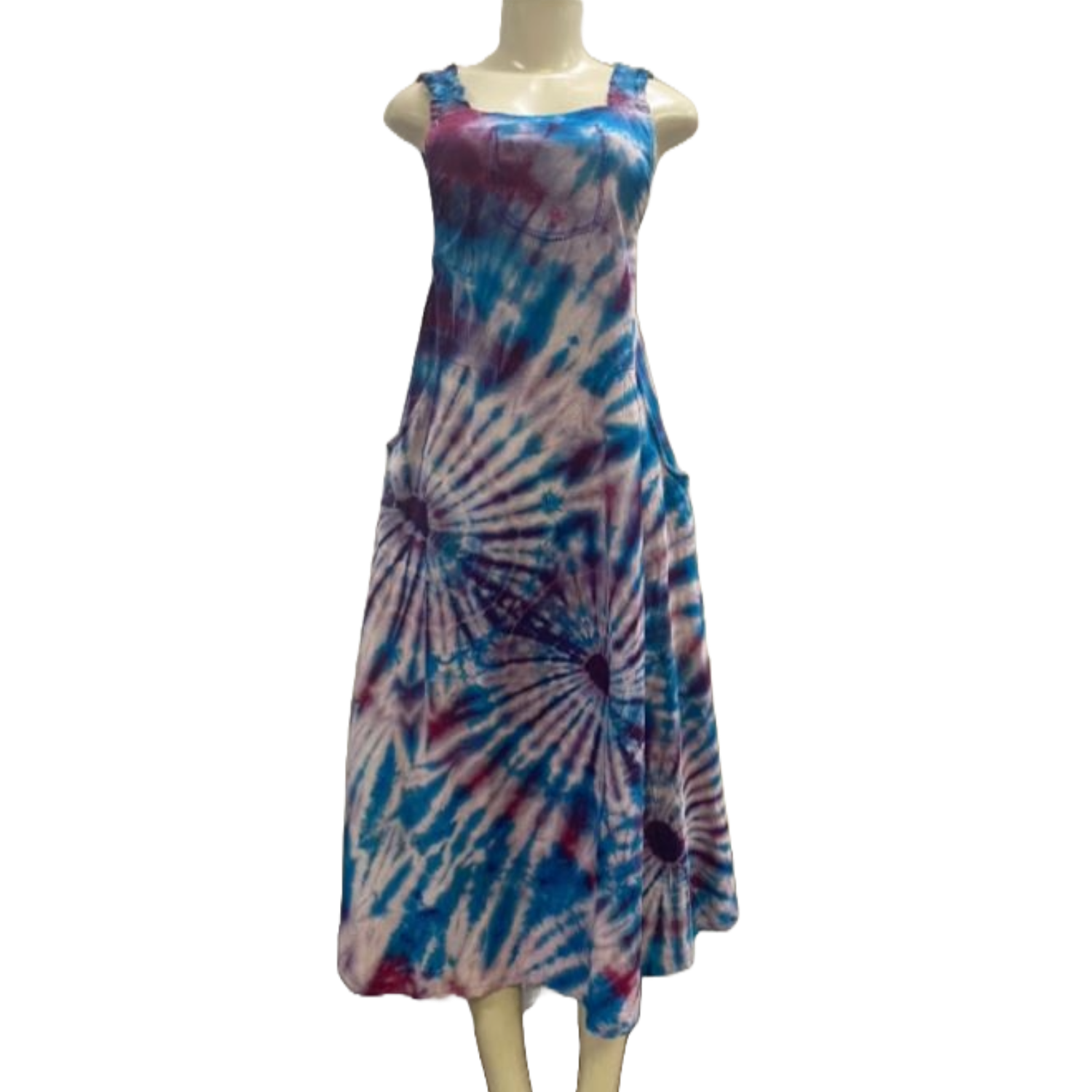 TH Tie-Dye Elastic Dress