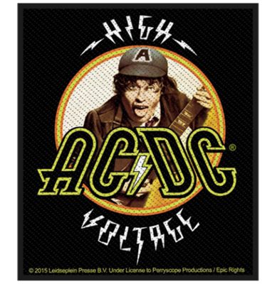 AC/DC High Voltage Close Up Patch