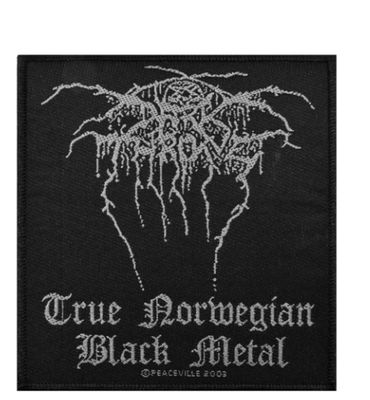 Darkthrone True Norwegian Black Metal Patch
