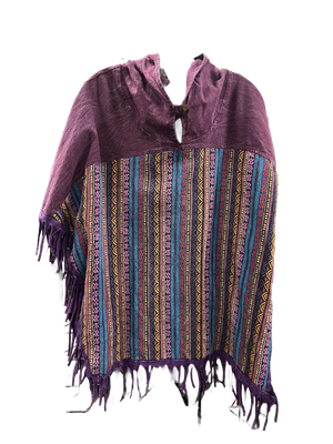 TH Mexican Patchwork Poncho