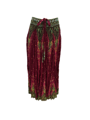 Long Rayon Skirt