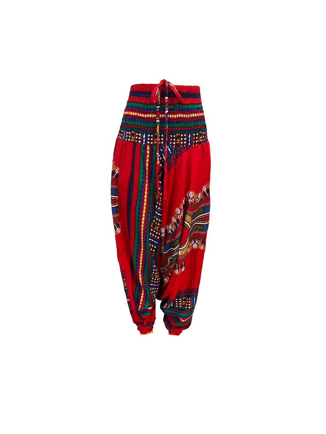 Rayon Harem Pant, Colour: Red