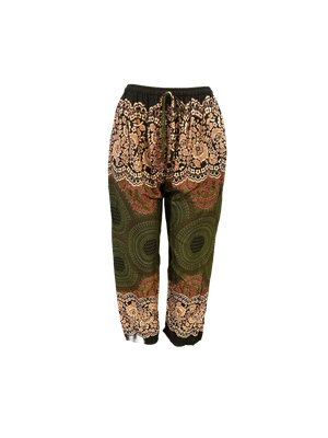 Rayon Straight Leg Pant