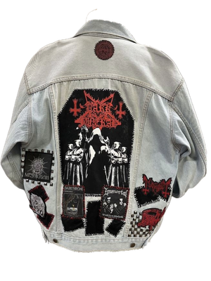 Custom Dark Funeral Battle Jacket