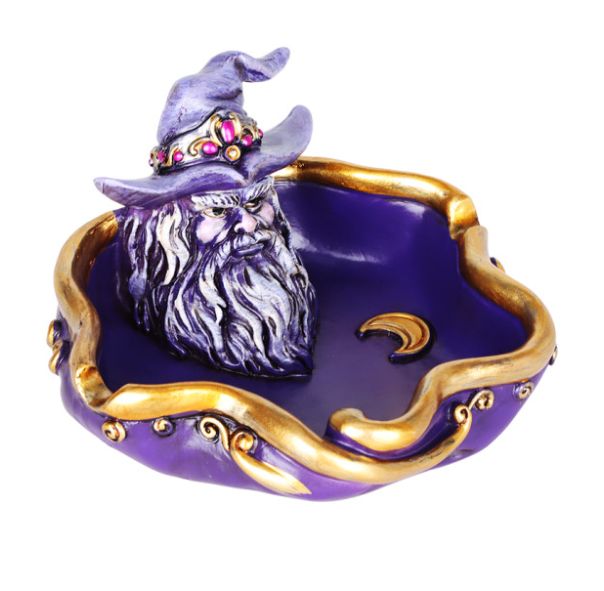 Moon Wizard - Polyresin Ashtray