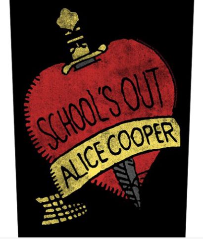 Alice Cooper - School&#39;s Out - Backpatch