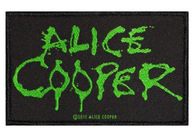 Alice Cooper - Green Logo - Patch