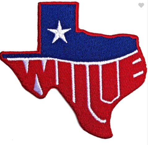 Willie Nelson - Texas - Patch