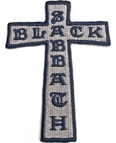 Black Sabbath - Cross - Patch