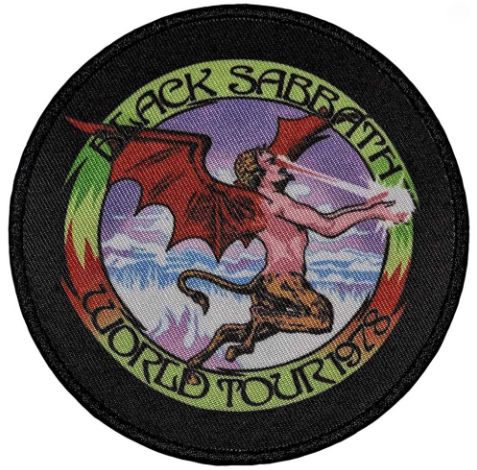 Black Sabbath - World Tour &#39;78 - Patch