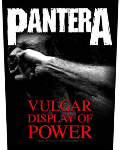 Pantera - Vulgar Display Of Power - Backpatch
