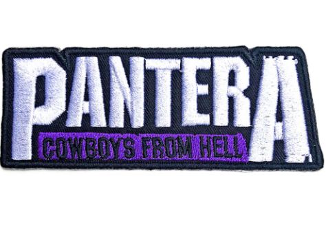 Pantera Patch - Cowboys From Hell - Patch