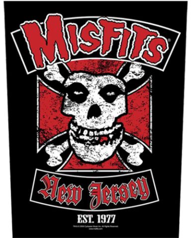 Misfits - New Jersey Est.1977 - Backpatch