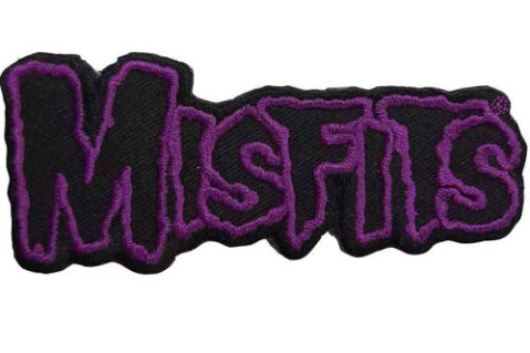 Misfits - Cut Out Purple Logo - Patch