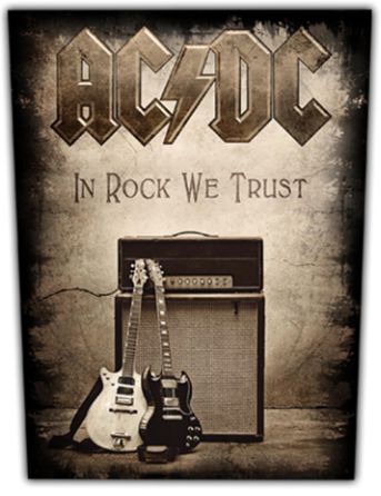 AC/DC - In Rock We Trust - Backpatch