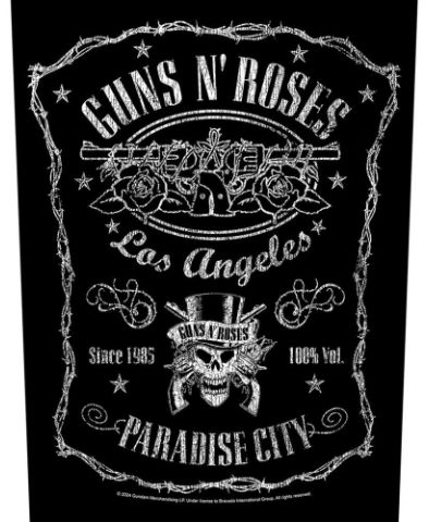Guns &#39;N Roses - Paradise City - Backpatch