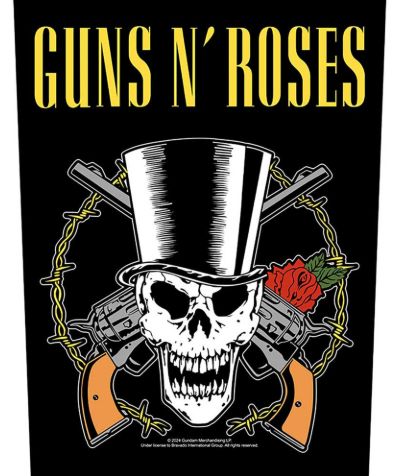 Guns N&#39; Roses - Skull &amp; Guns - Backpatch