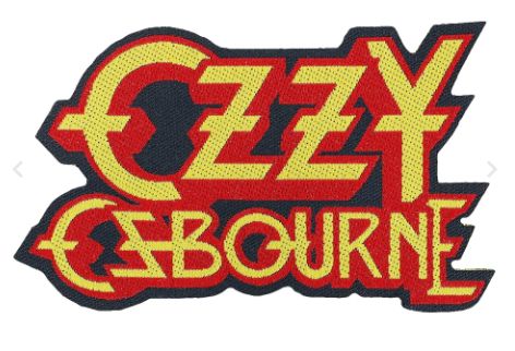 Ozzy Osbourne - Logo Cut Out - Patch