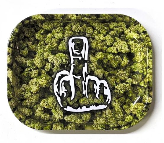 Middle Finger - Rolling Tray - Small