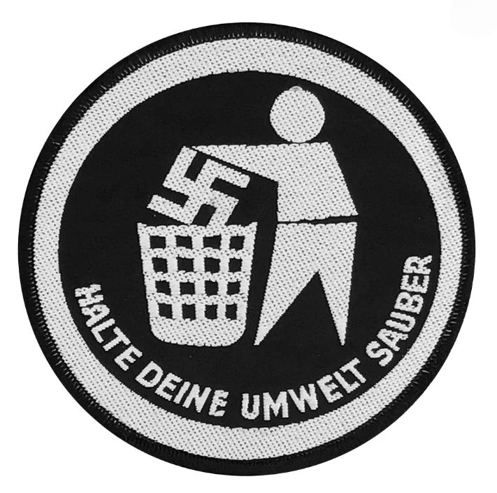 Halte Deine Umwelt Sauber (Keep Your Environment Clean) - Generic Patch