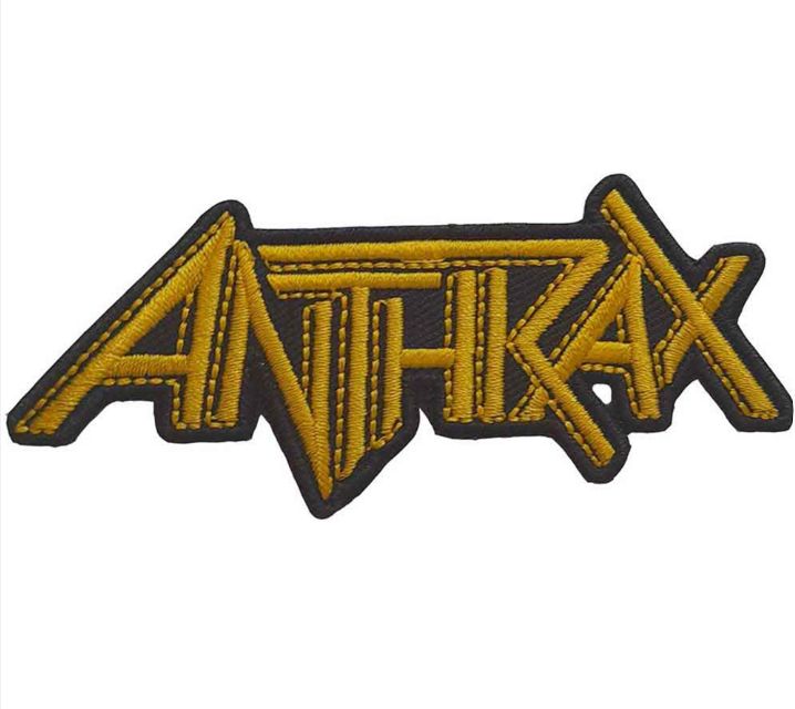 Anthrax - Yellow Logo Cutout - Patch
