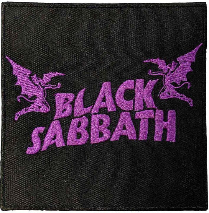Black Sabbath - Wavy Logo &amp; Daemons - Patch
