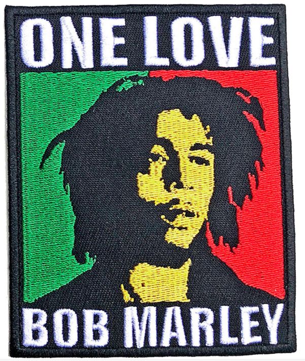 Bob Marley - Patch, Style: One Love