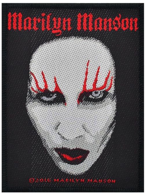Marilyn Manson - Patch, Style: Face