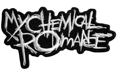 My Chemical Romance - Patch, Style: Black Parade Logo Cutout Patch
