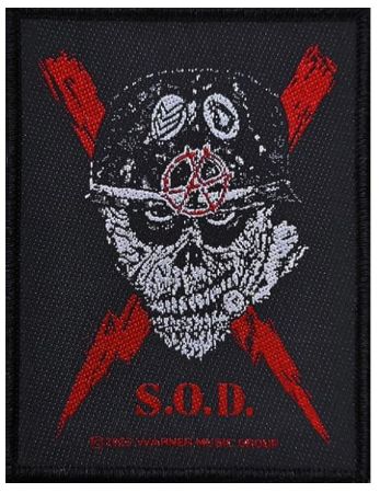 S.O.D. - Scrawled Lightning - Patch