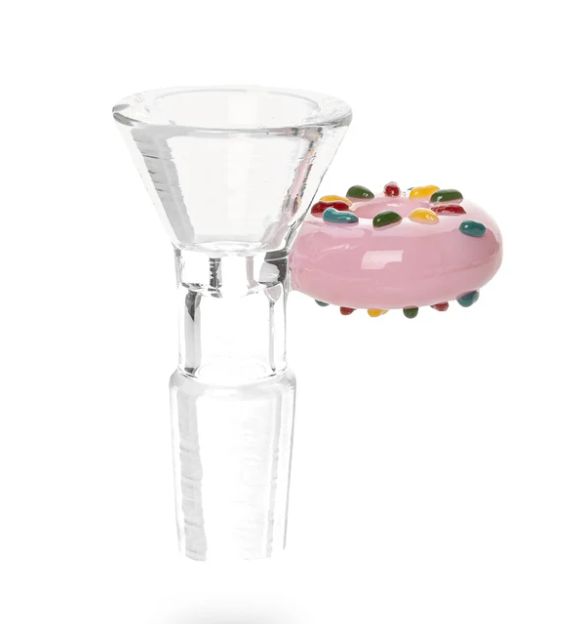 #195 - Red Eye Glass Slyme Donut - 14mm Bowl