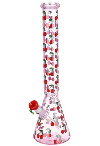 Life Is A Bowl Of Cherries - 18&quot; Beaker w/ 14mm Bowl