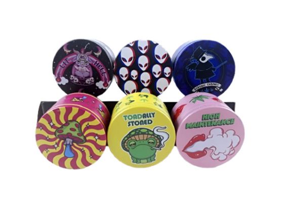 Wackys Grinderz - 2.5&quot; 4pc Grinder