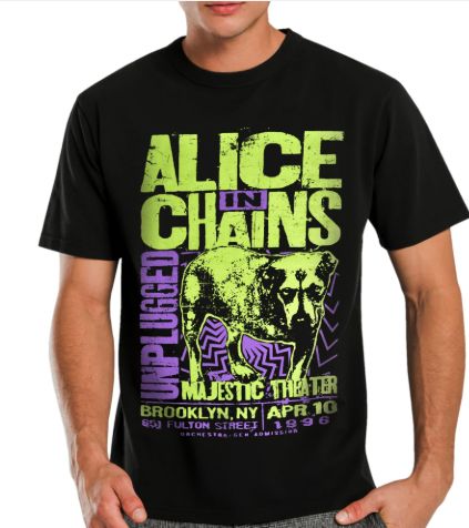 RP - Alice In Chains - Unplugged Dog T-Shirt