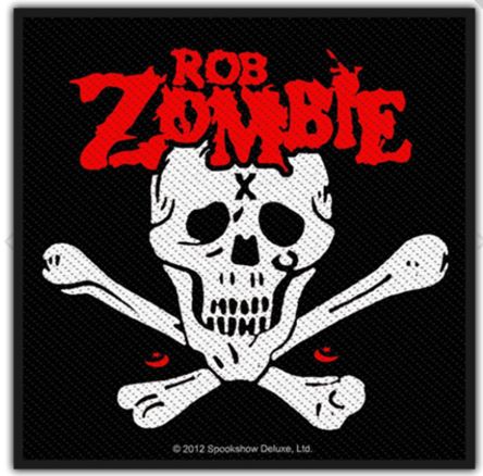 RP - Rob Zombie - Patch, Style: Skull &amp; Bones