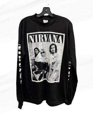 Nirvana Band Photo Longsleeve Shirt