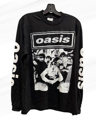 Oasis Band Photo Longsleeve Shirt