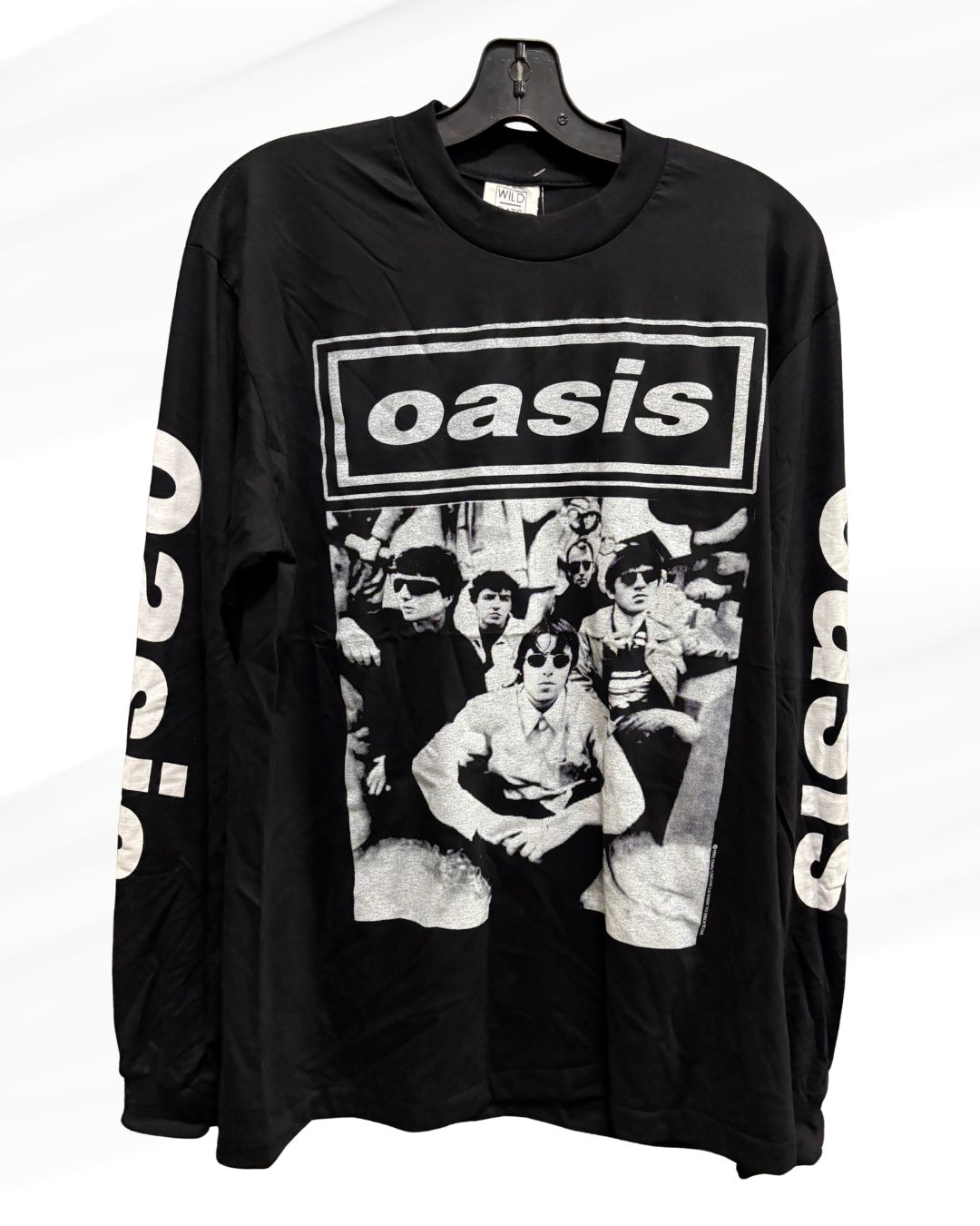 TH Oasis Band Photo Longsleeve Shirt, Size: Medium