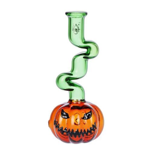 Pulsar 5.7&quot; Jack O&#39;Lantern Double Zong Handpipe