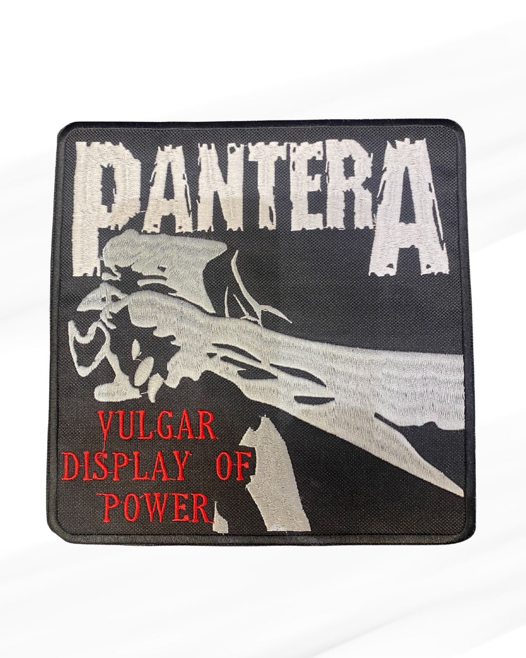 Pantera - Large Embroidered Patch (Vulgar Display Of Power)