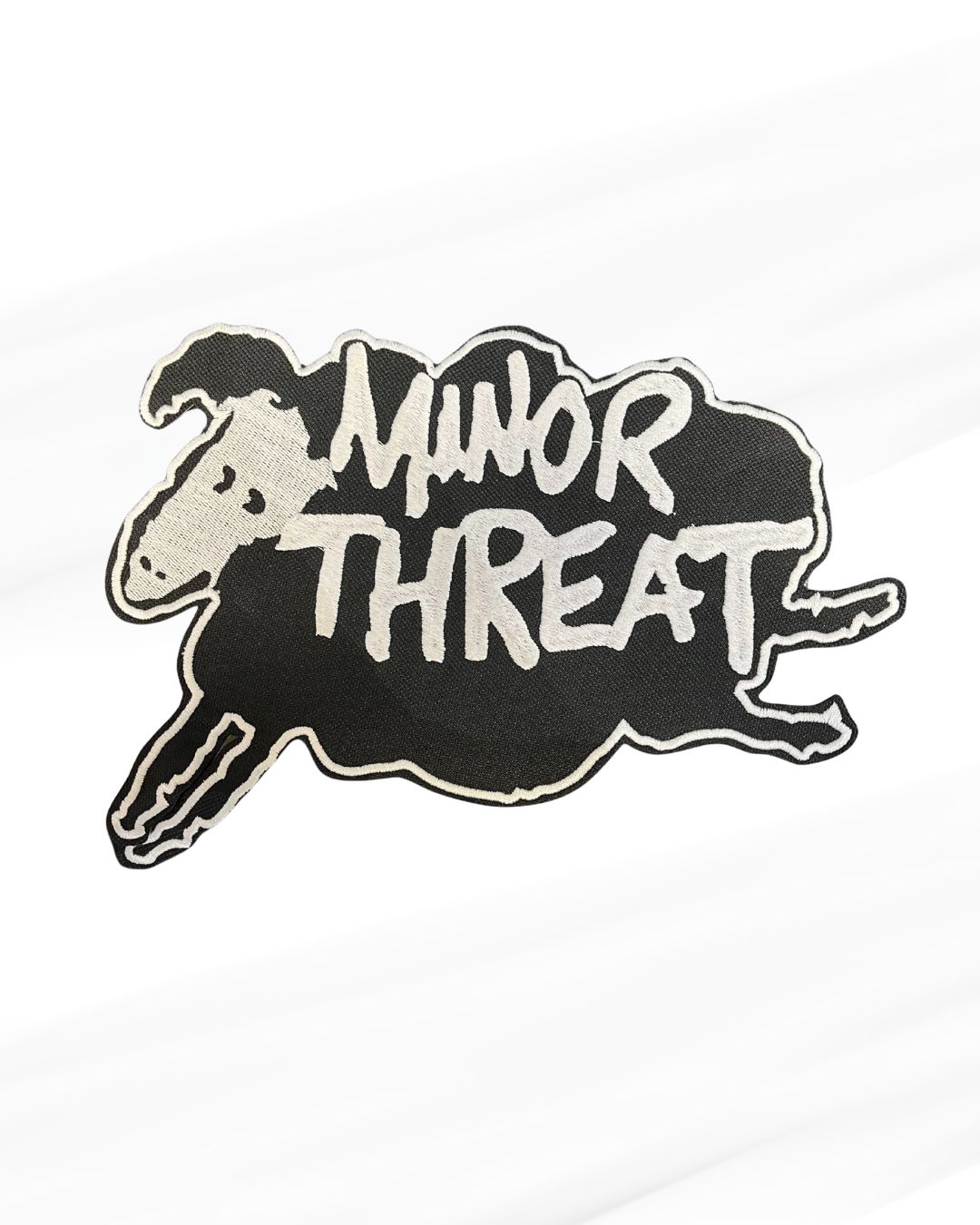 Minor Threat - Large Embroidered Patch
