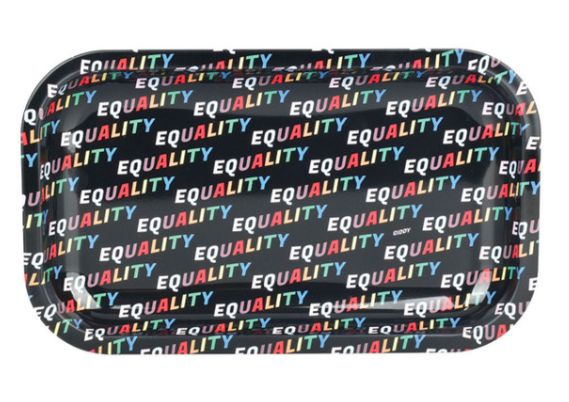 Giddy - Equality Medium Rolling Tray - 10.6&quot; x 6.3&quot;