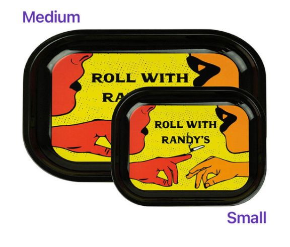 Randy&#39;s Medium Rolling Tray - Passing Joint
