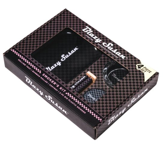 Blazy Susan Smoker&#39;s Kit, Style: Carbon Black