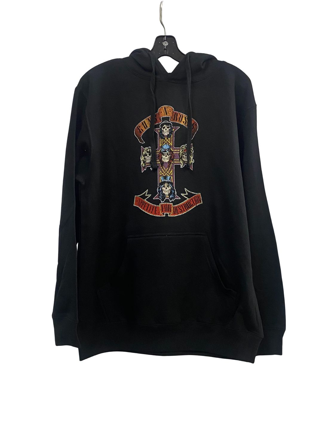 Guns &#39;N Roses - Appetite For Destruction - Hoodie, Size: Medium