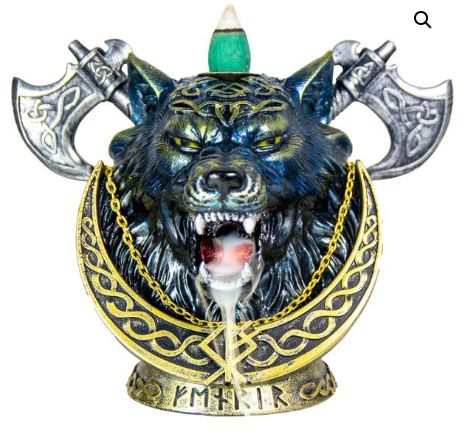 4.75" Fenrir Backflow Incense Burner